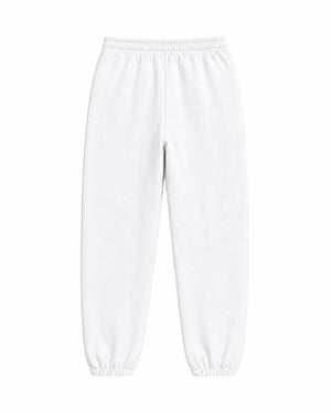 Premium Jogger Sweat Pant, white, back