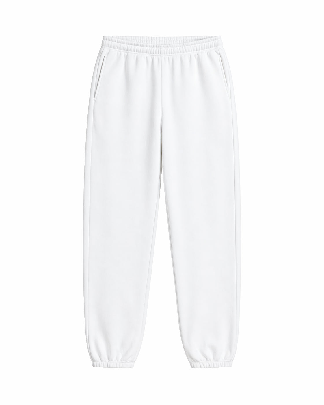 Premium Jogger Sweat Pant, white, front