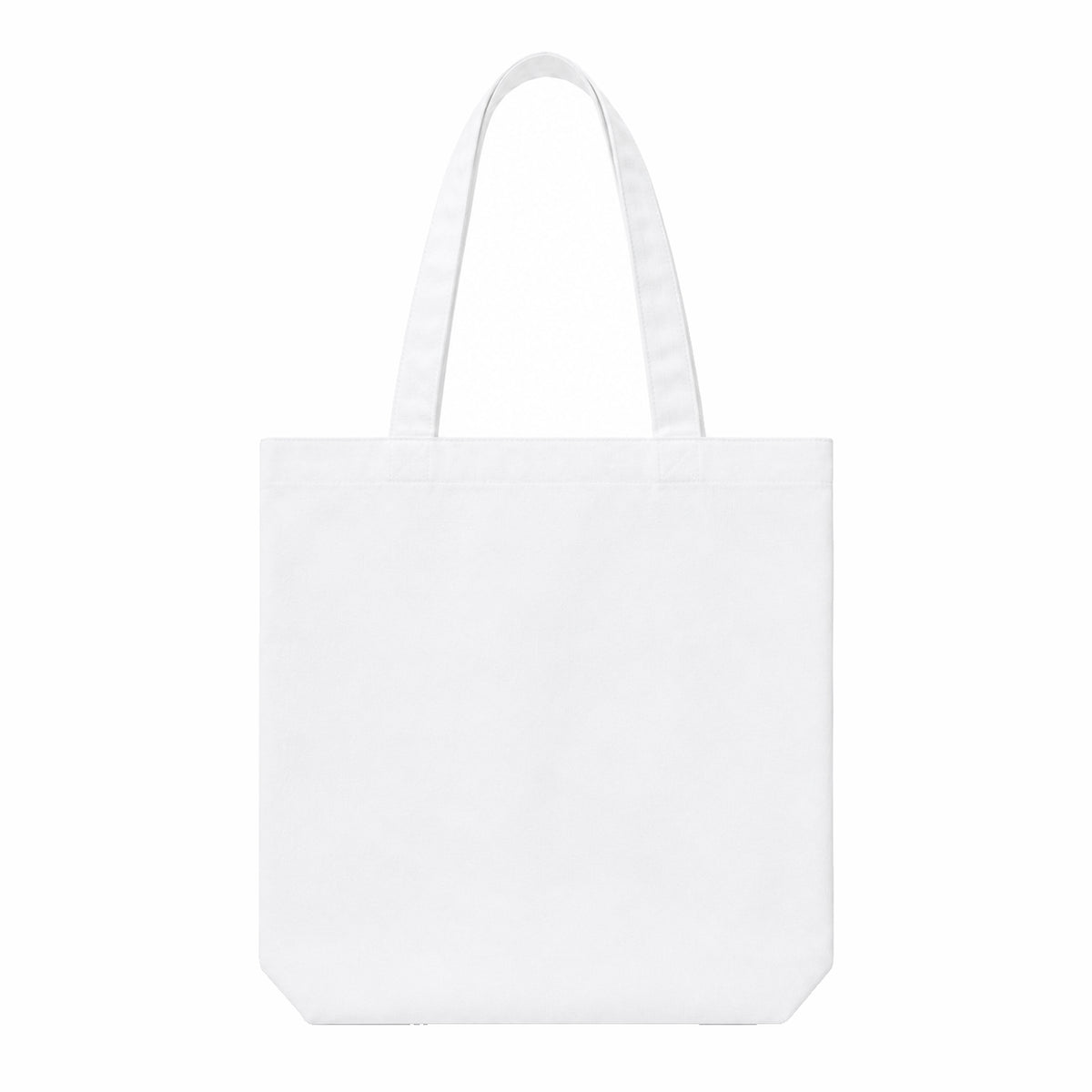 Canvas Tote, white, back