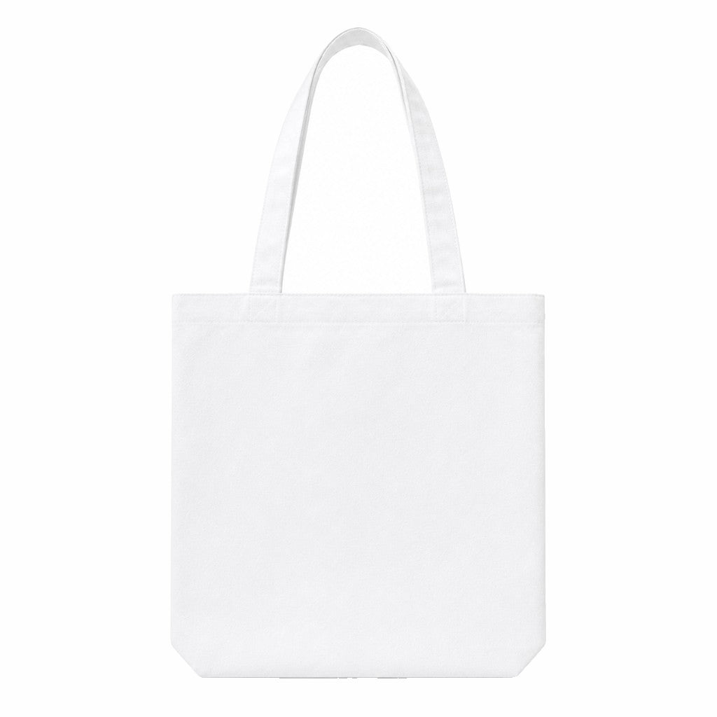 Canvas Tote, white, front