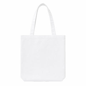 Canvas Tote, white, front