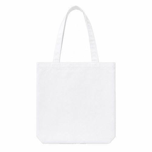 Canvas Tote, white, front